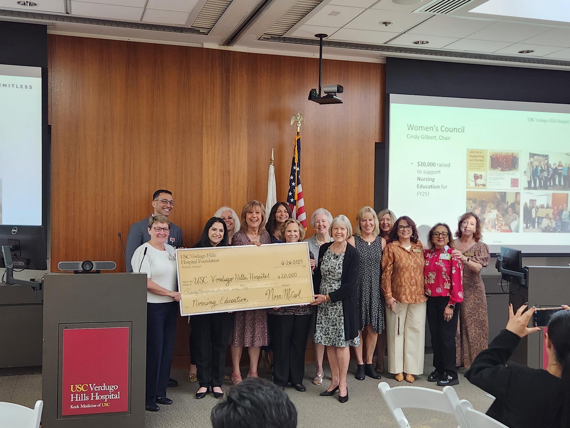 USC Verdugo Hills Hospital Women's Council